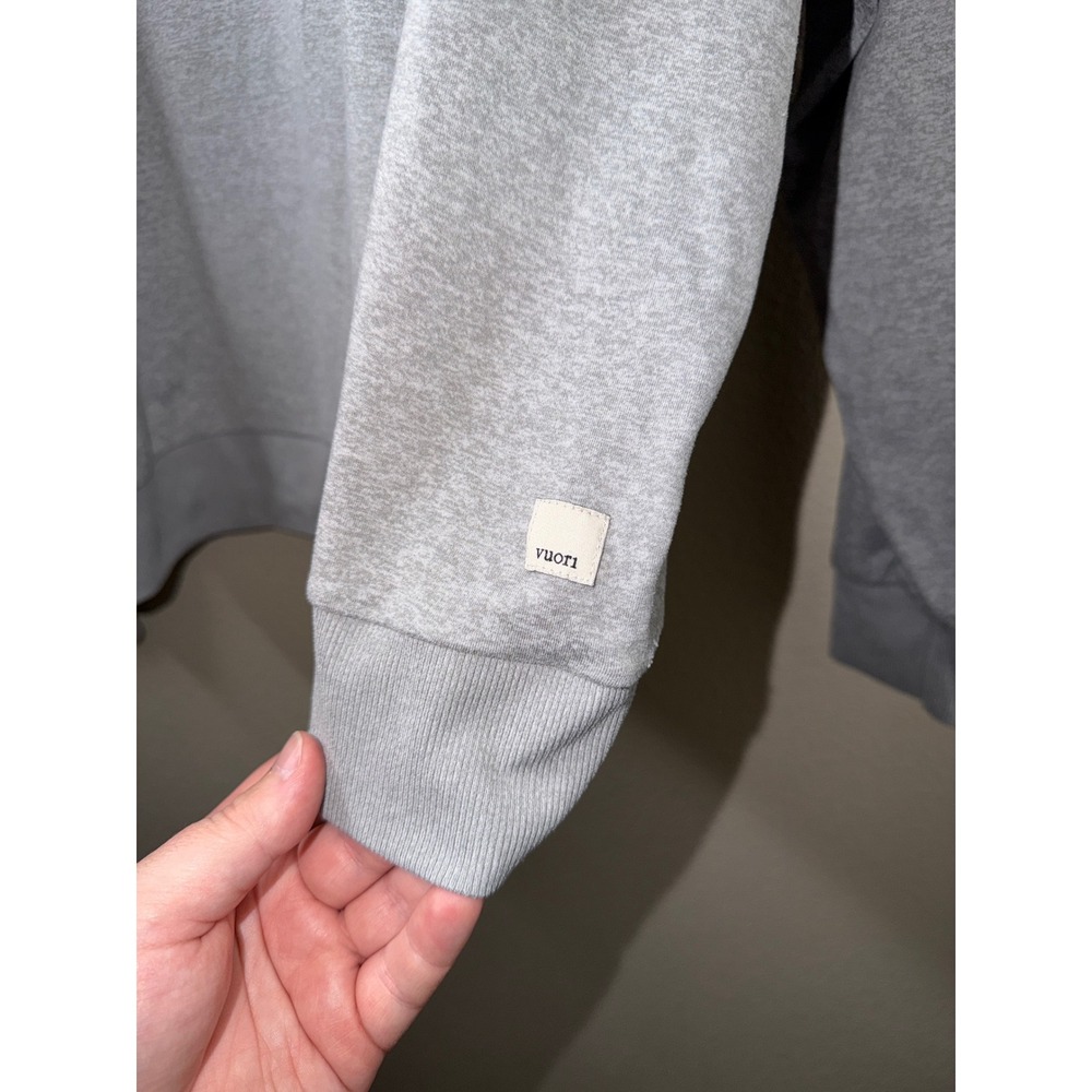 Vuori Light Gray Crewneck Sweatshirt - Picture 2 of 4